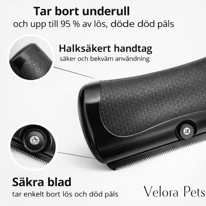 Velora Pets - Pälsborste